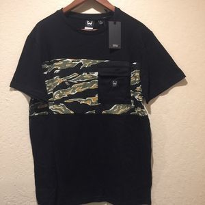 WXYZ Camo Pocket Shirt NWT